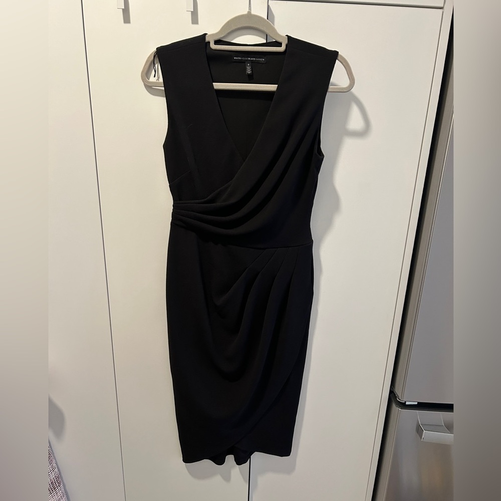White House black market little black dress size 6